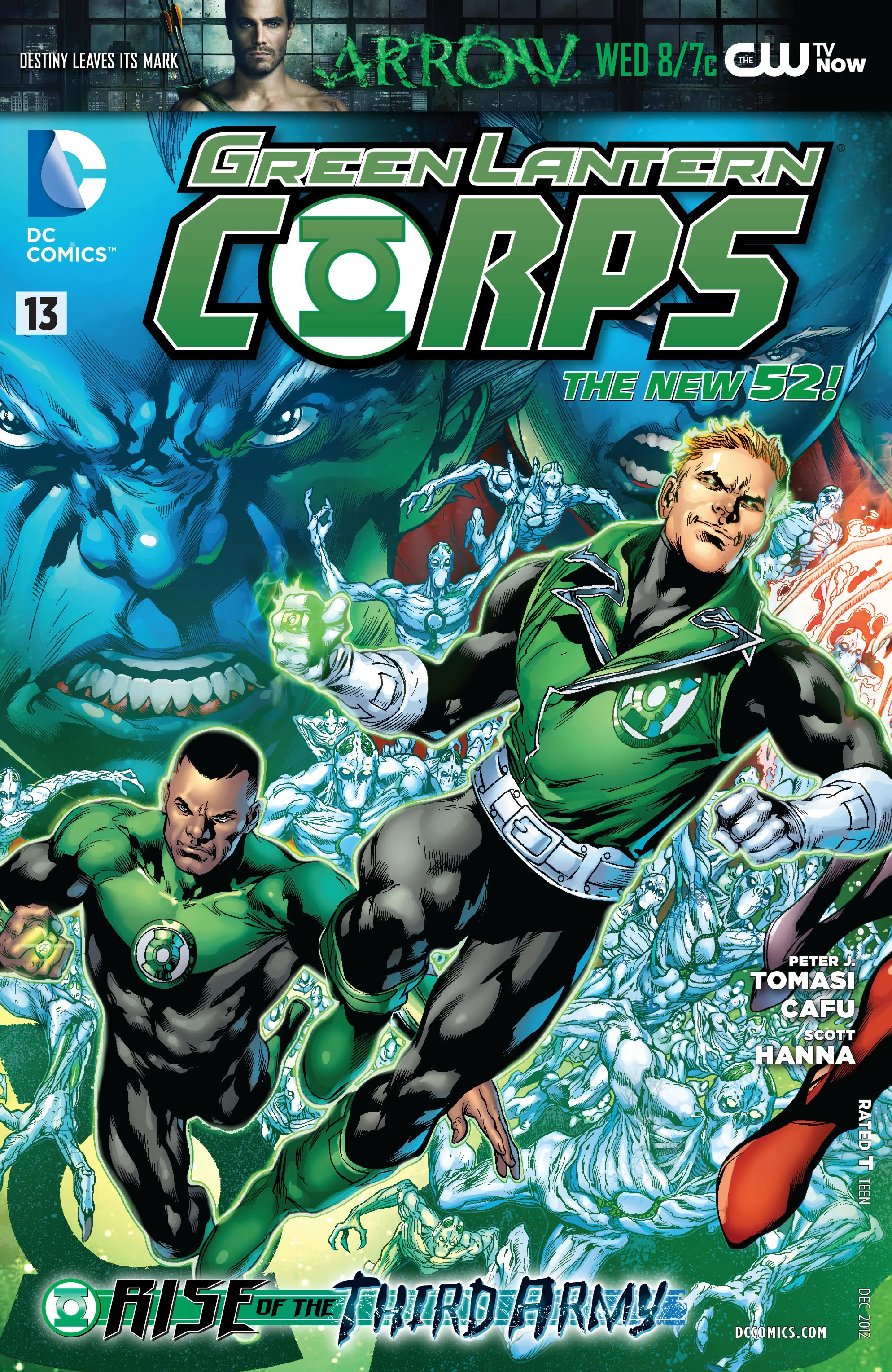 Green Lantern Corps #13 (DC, 2012 — Cover A) cover